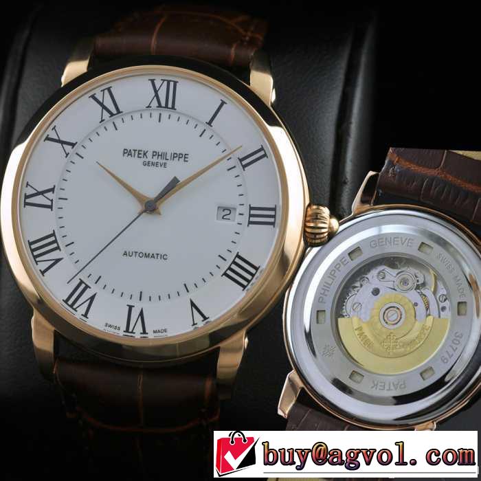 自動巻き スイスムーブメント  男性用腕時計 patek philippe philippe パテックフィリップ  メンズ腕時計